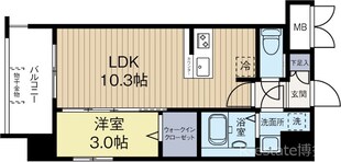 グランフォーレ博多駅プレミアの物件間取画像